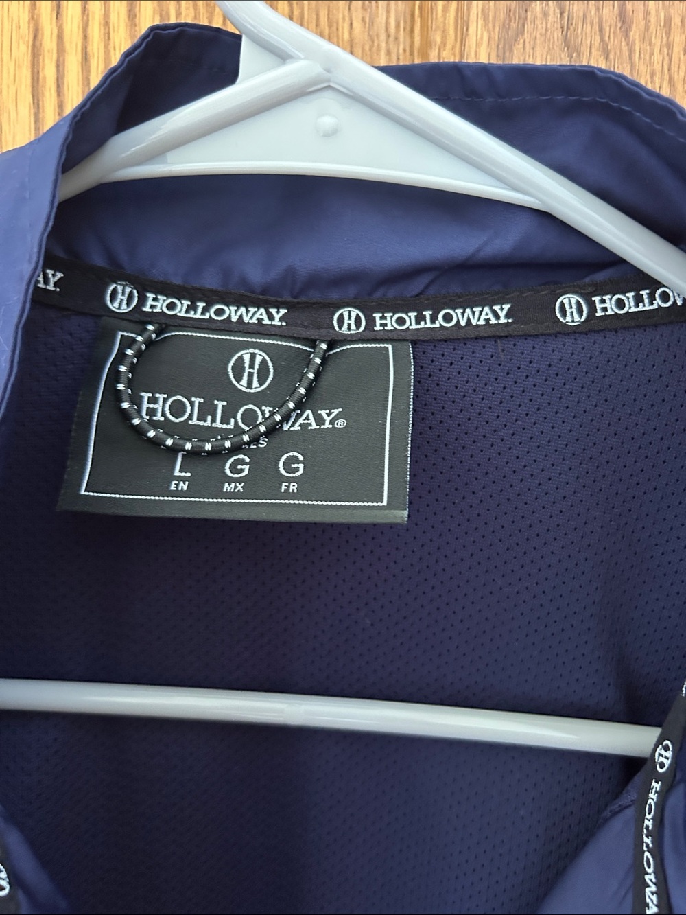Holloway Navy Blue Volleyball Windbreaker Jacket image 3
